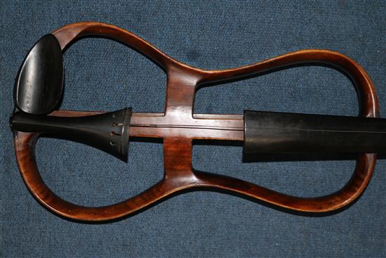 A mute violin, 24in.